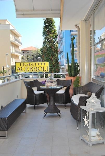 Hotel Acerboli Rimini Exterior foto